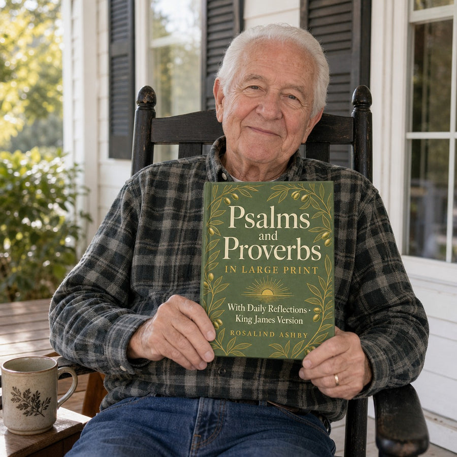 Psalms and Proverbs in Large Print