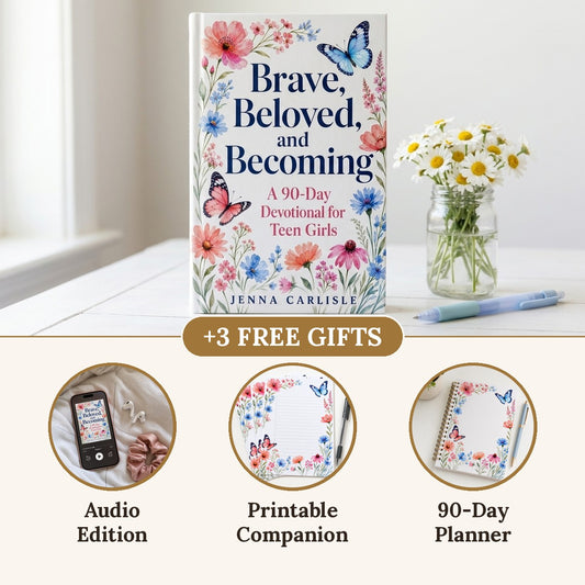 Brave, Beloved, and Becoming with 3 free gifts