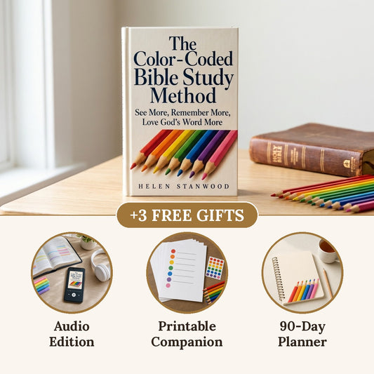The Color-Coded Bible Study Method with 3 free gifts