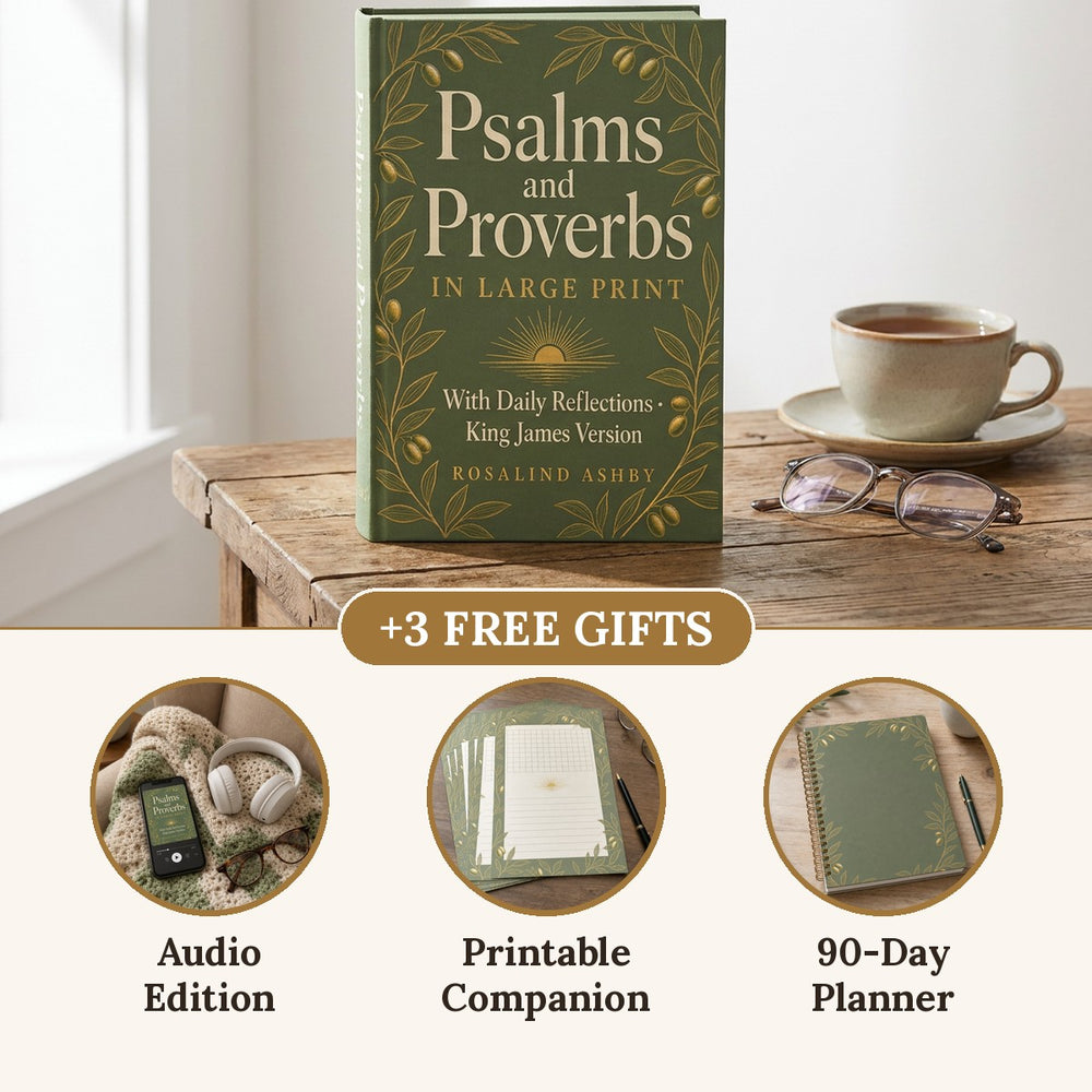 Psalms and Proverbs in Large Print