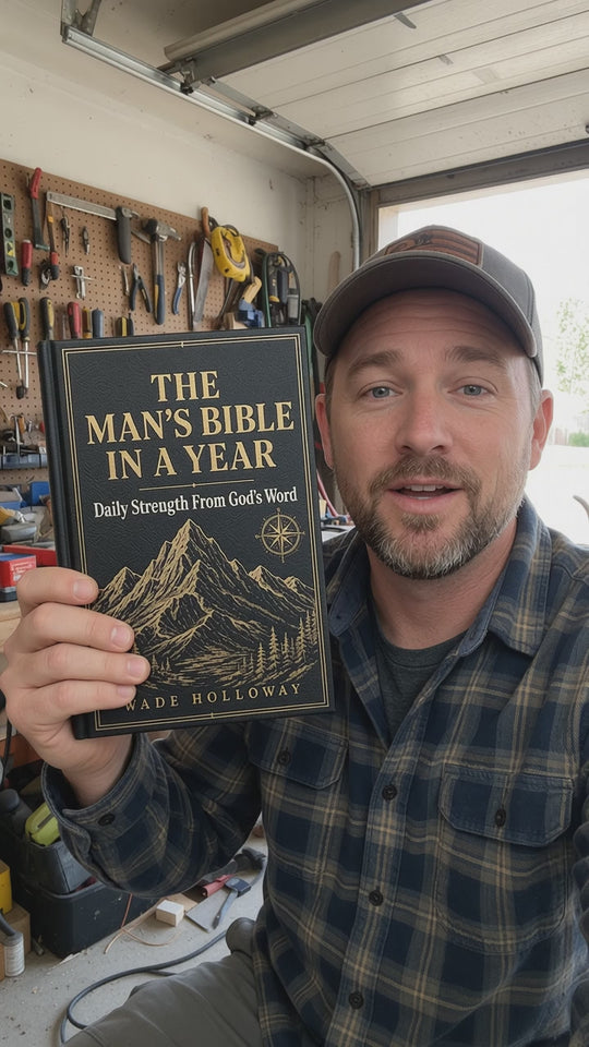 Reader video: The Man's Bible in a Year